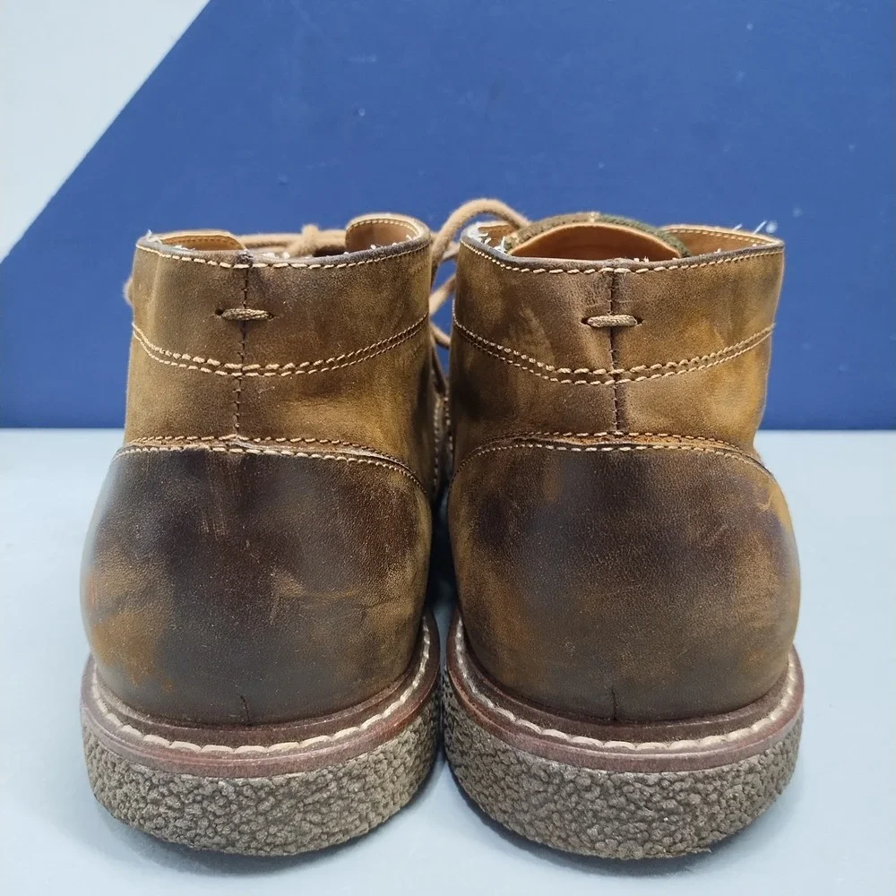 Dockers Comfort Zone Greyson Chukka Boots Mens US 10M Brown Leather 90-37318